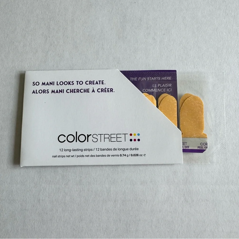 *Exclusive* Color Street: Mellow Yellow | Pale Pastel Curved French Tips Spring